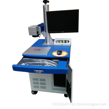 zixu high precision Jpt Mopa 20W Mopa Color Fiber Laser Marking Machine for stainless steel